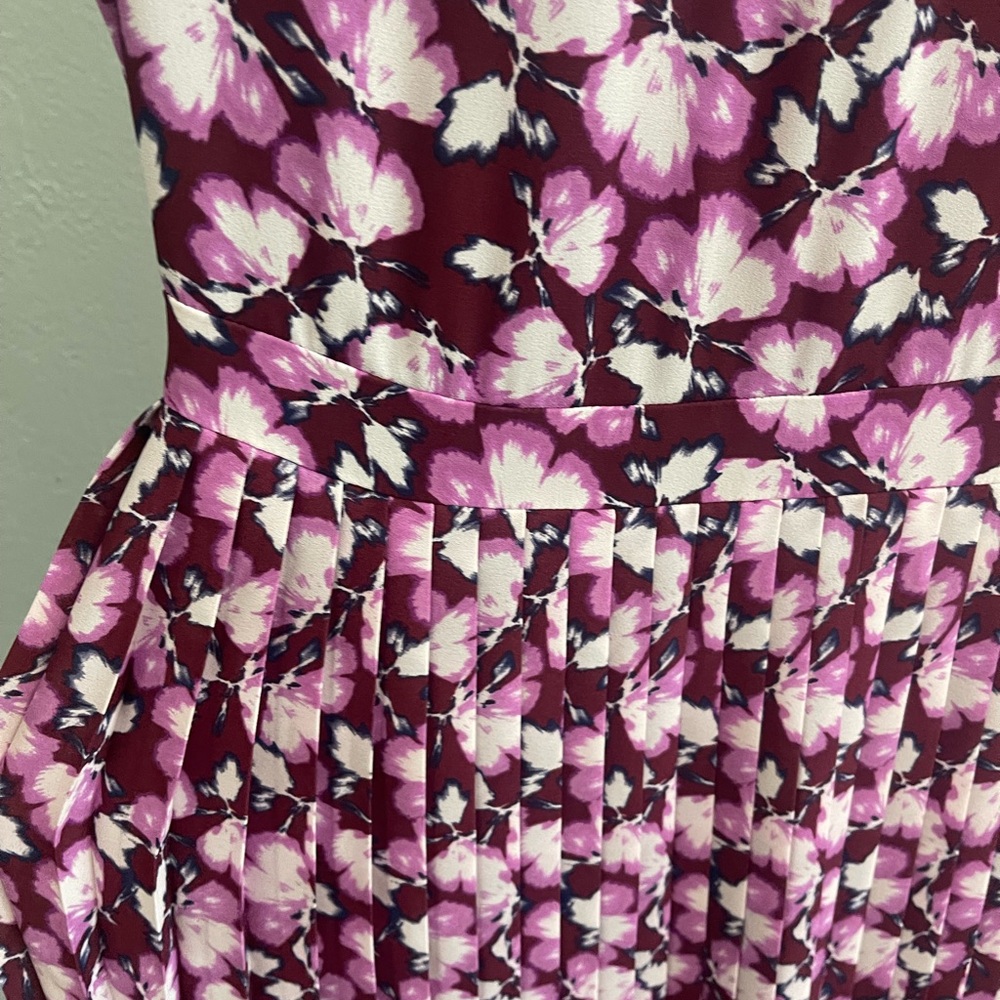 Banana Republic Purple and Pink Midi Dress - Picture 5 of 8